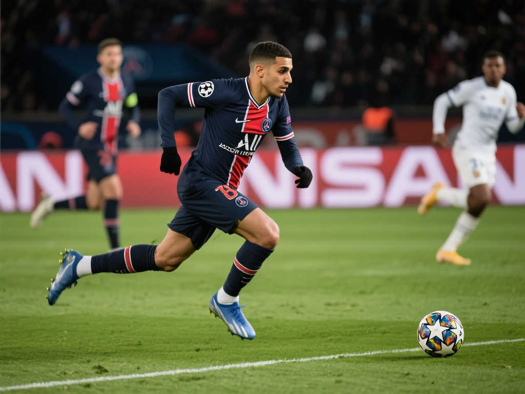 巴黎双响逆转！2-1力克阿森纳，总比分3-1晋级决赛，法比安惊艳世界波，阿什拉夫破门！